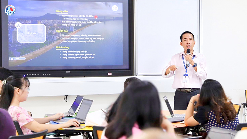 Tập huấn xây dựng phụ lục Đề cương chi tiết theo phương thức E-learning - Bước chuẩn bị cho công tác triển khai học liệu số trong năm học mới tại QNU